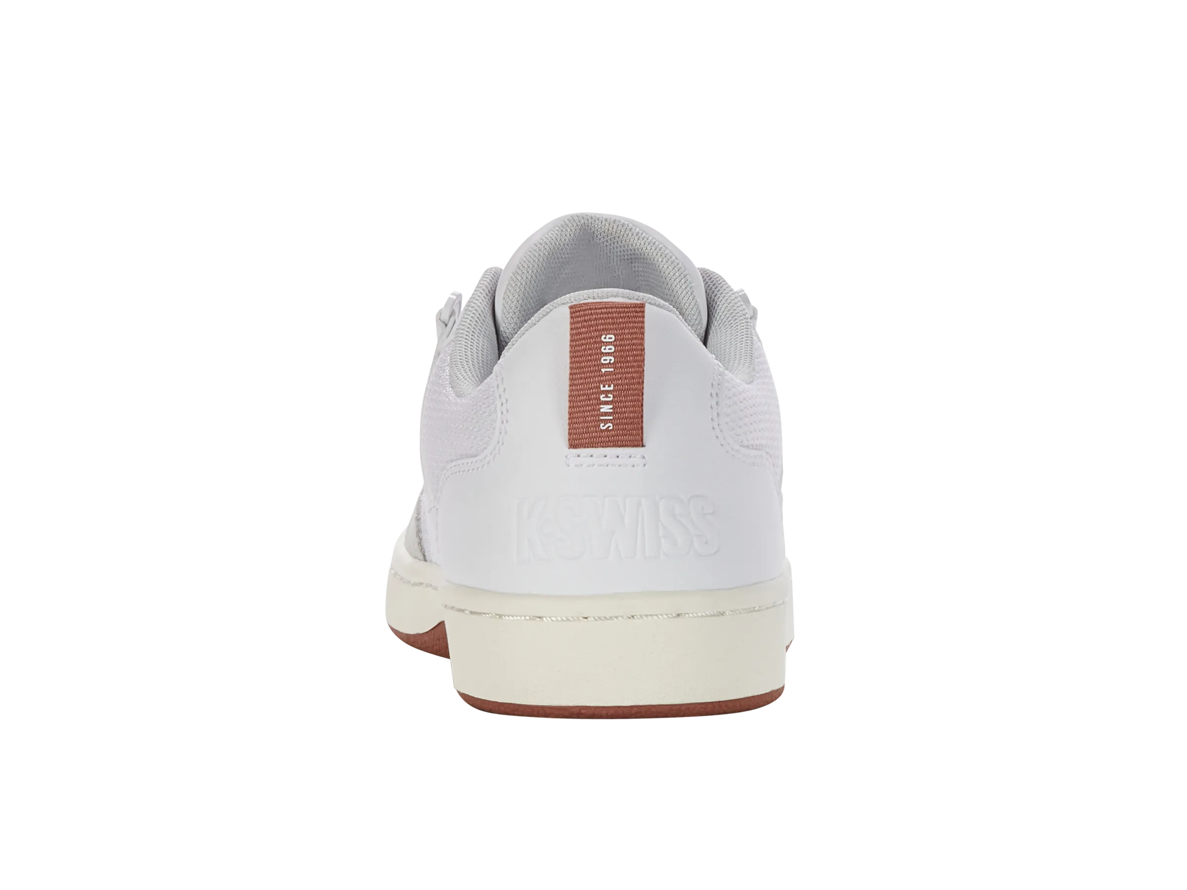 99075-962-M | K-VARSITY | WHITE/LIGHT MAHOGANY