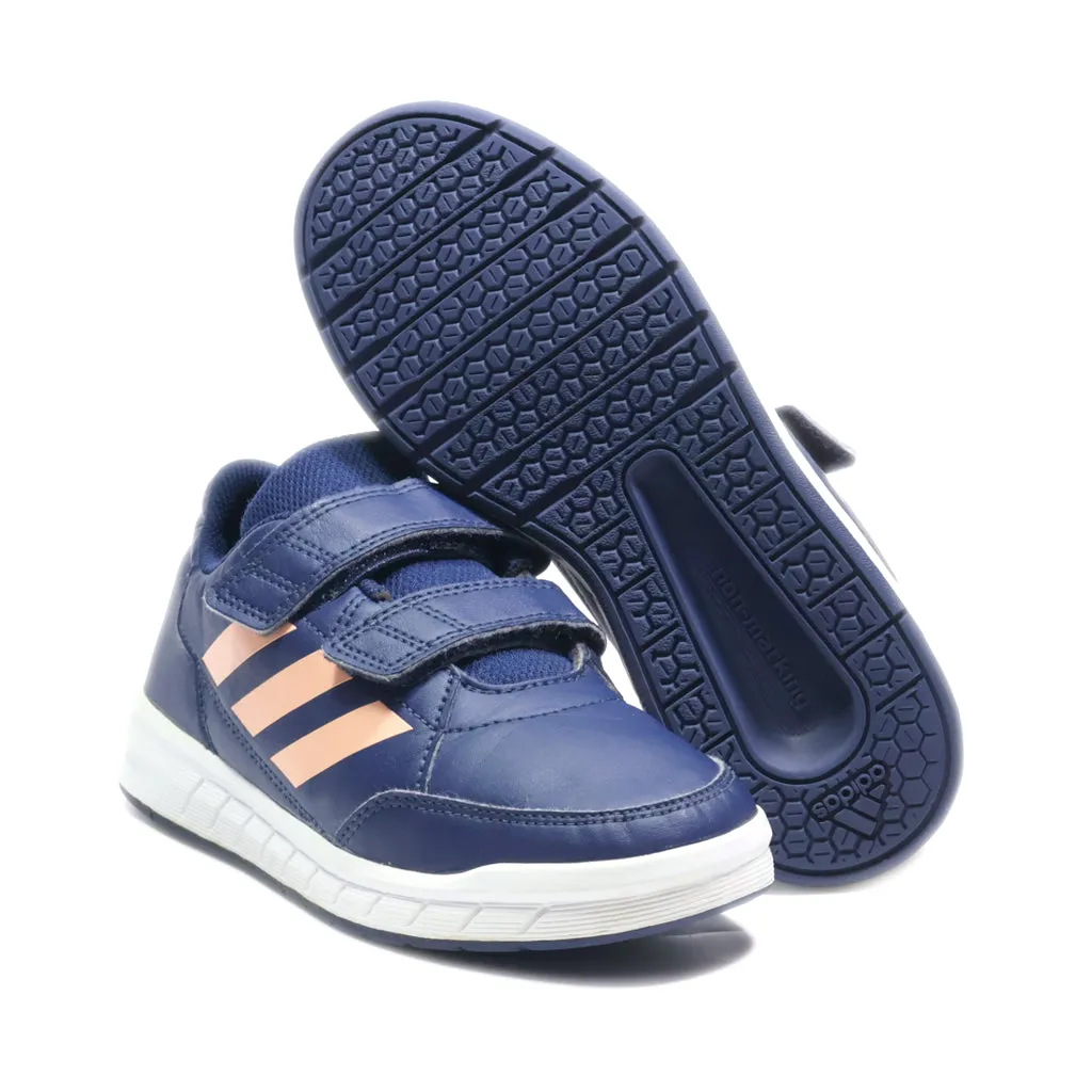 Adidas Alta Sport Shoes Leather Blue Colour For Kids