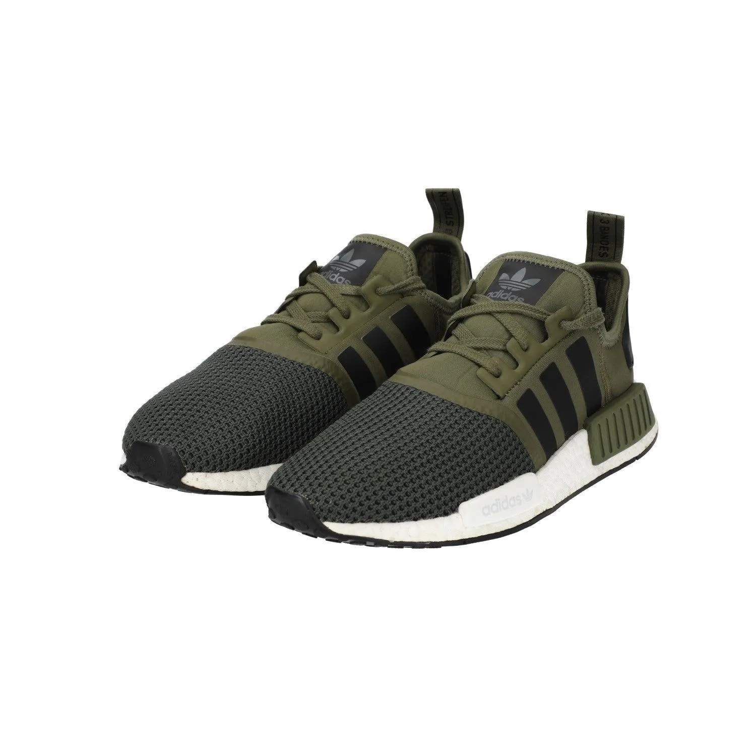 Adidas Nmd R1 Sport Shoes Fabric Green Colour For Men