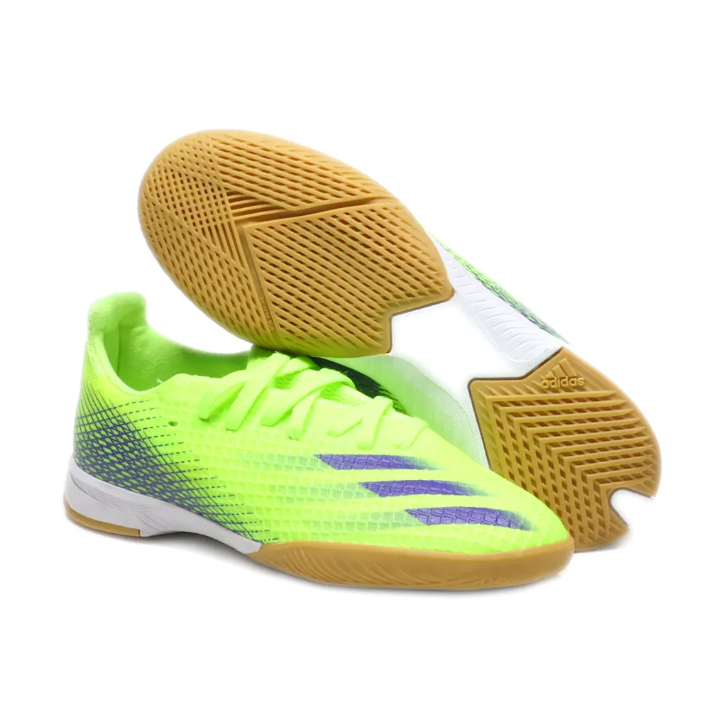 Adidas X Ghosted.3 Sport Shoes Leather Green Colour For Kids