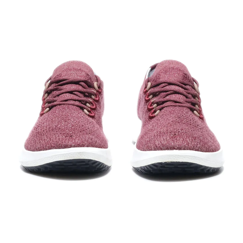 Allbirds Dasher Mizzles Sport Shoes Wool Maroon Colour For Men