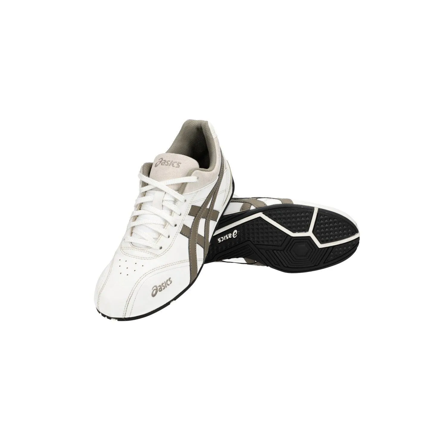 Asics Shihan Lifestyle Sport Shoes Leather White Colour For Men