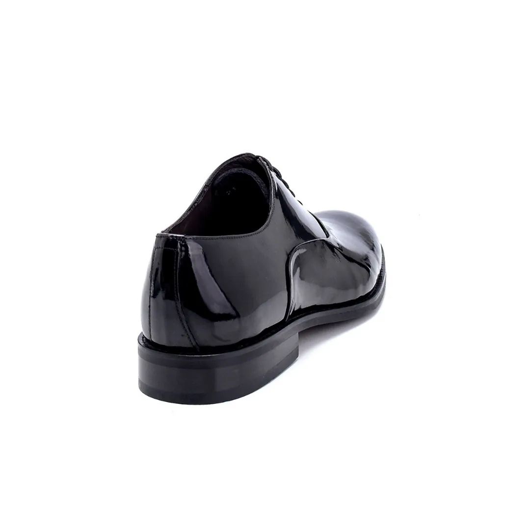 Black Men Patent Leather Classic Shoe