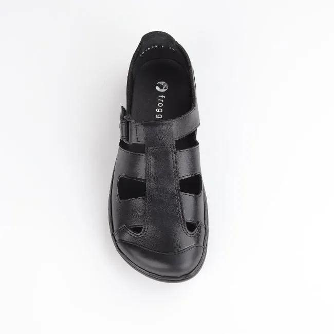 Boys School Sandal in Black Sizes 34 - 38 - 7817