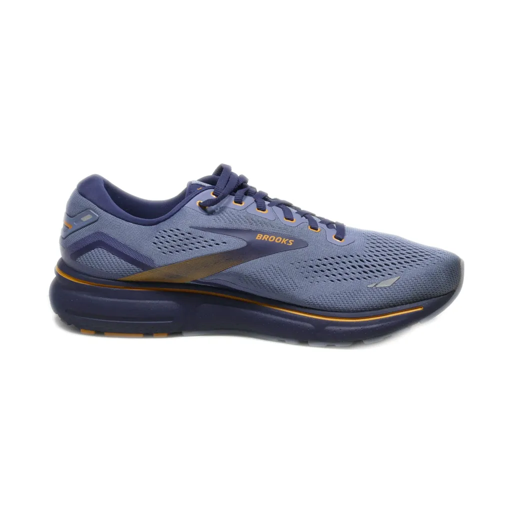 Brooks Ghost 15 Sport Shoes Fabric Blue Colour For Men