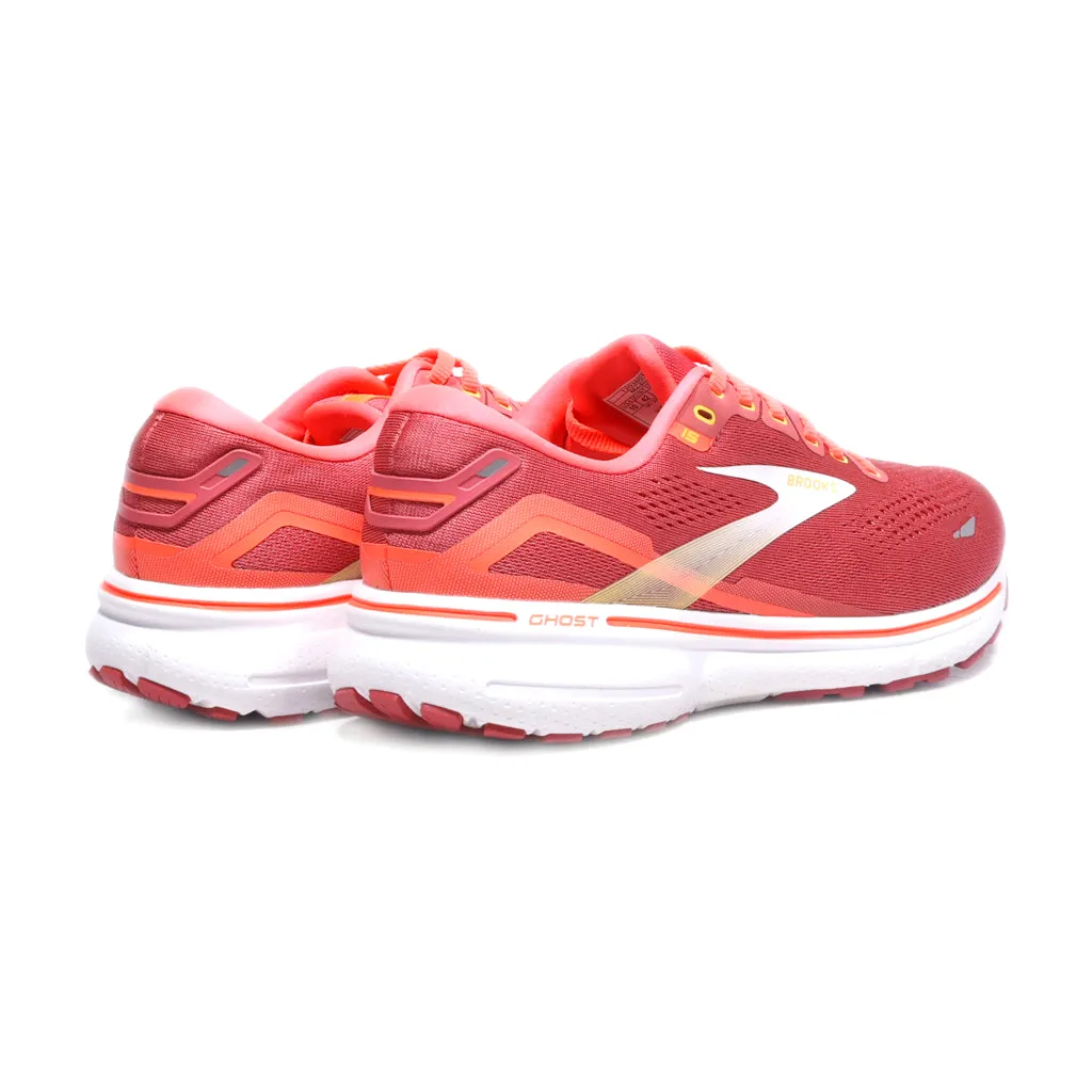 Brooks Ghost 15 Sport Shoes Fabric Pink Colour For Men