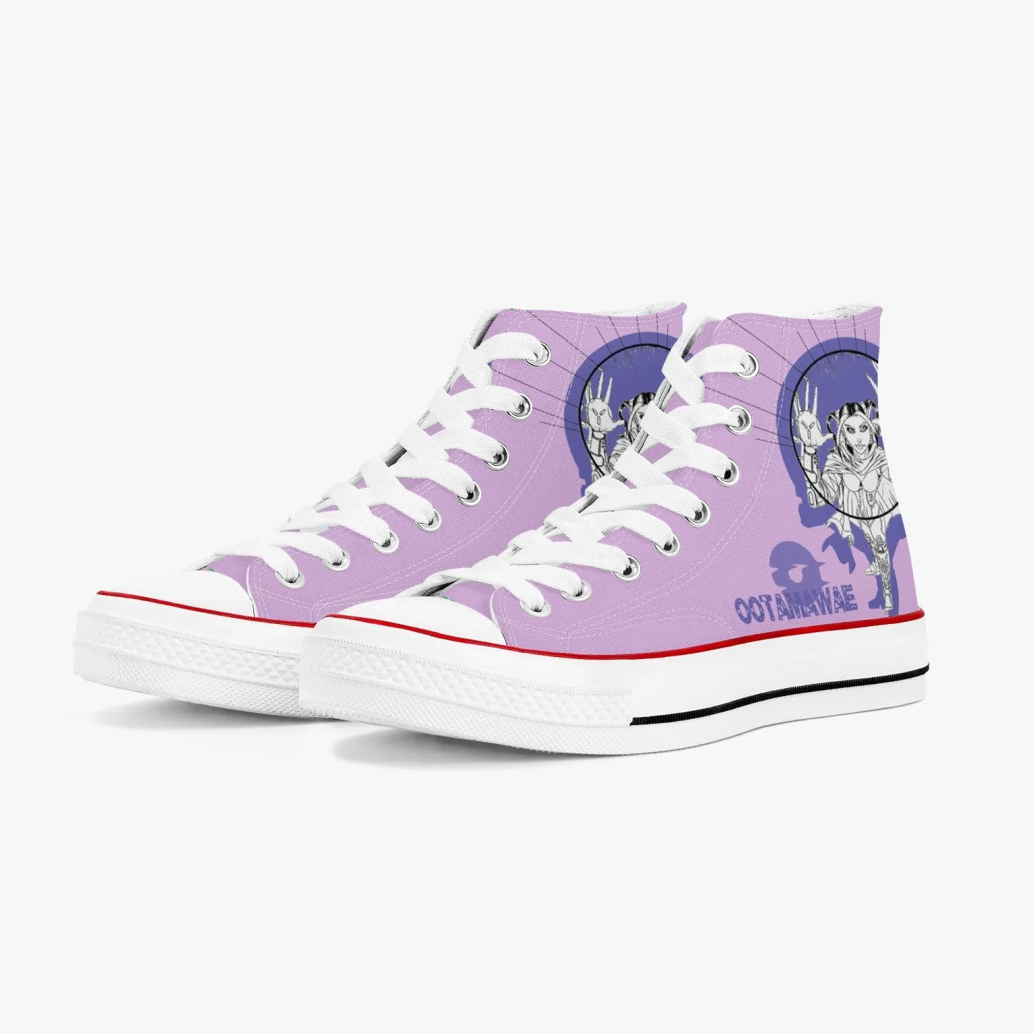 Bubble Girl High Canvas Shoes - pink