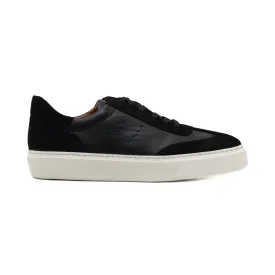 Castel Black Suede Sneaker