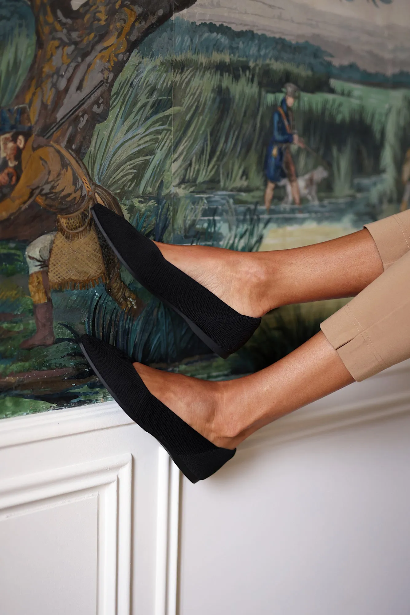 Celine Recycled Ballet Flats