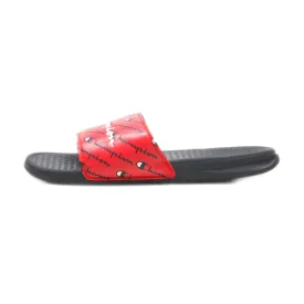 Champion Super Script Sliders Leather Red Colour For Men