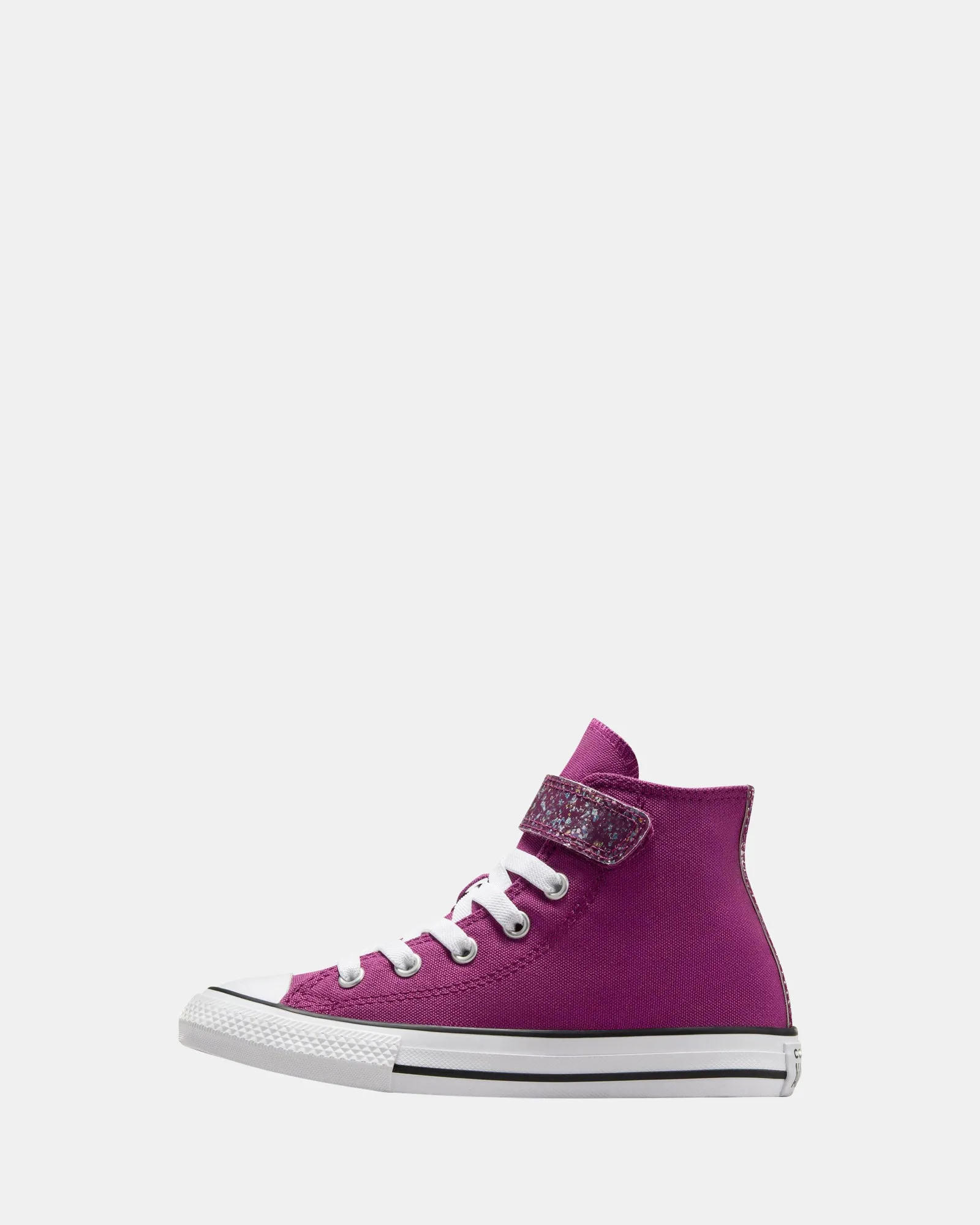 Chuck Taylor All Star 1v Hi Shimmer Youth Quantum Violet/White