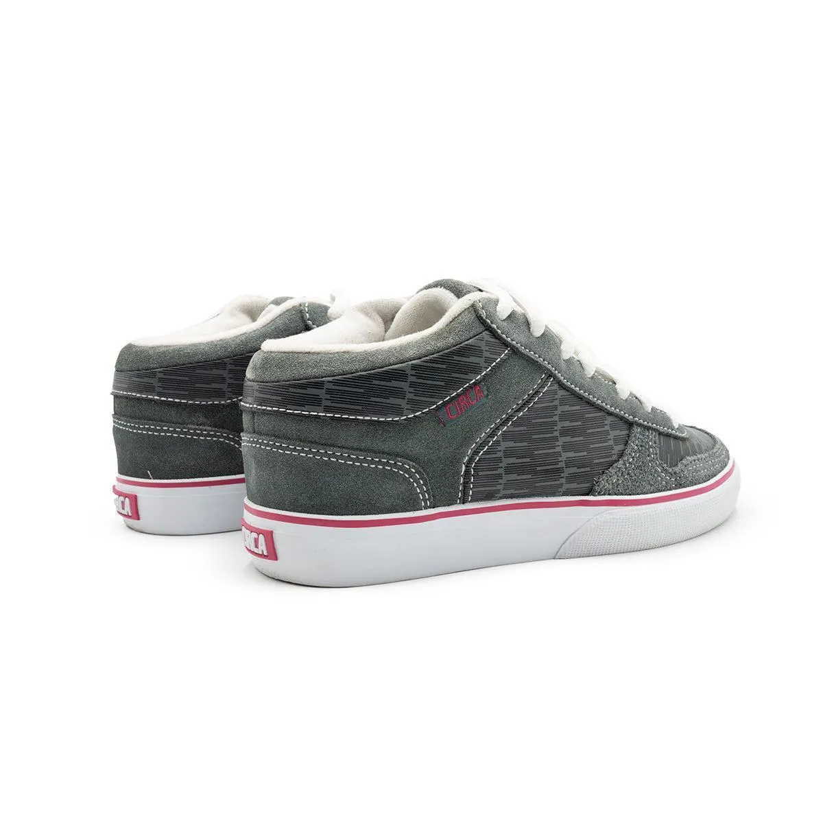 Circa Skate High-Top Sneakers Leather Grey Colour For Women