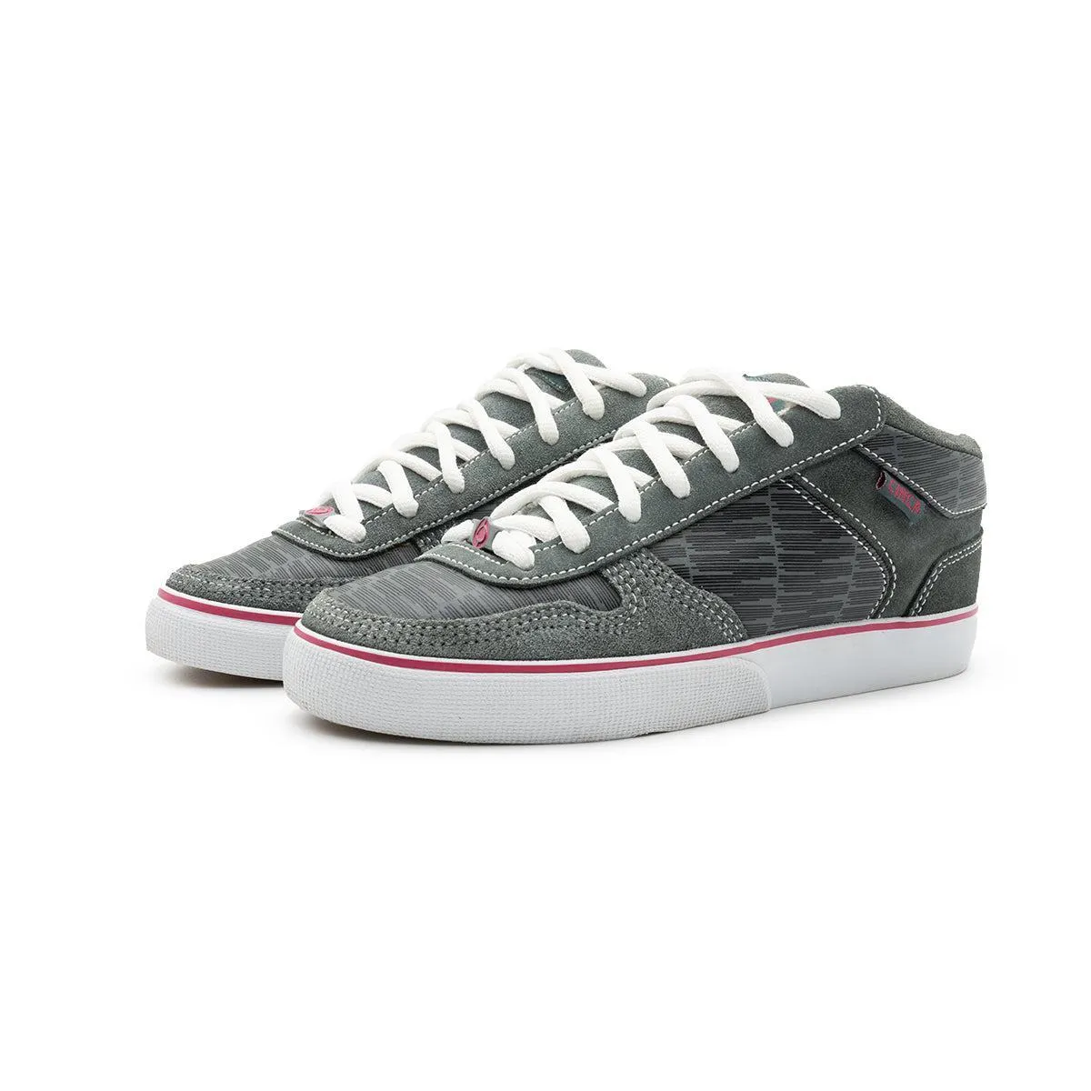 Circa Skate High-Top Sneakers Leather Grey Colour For Women