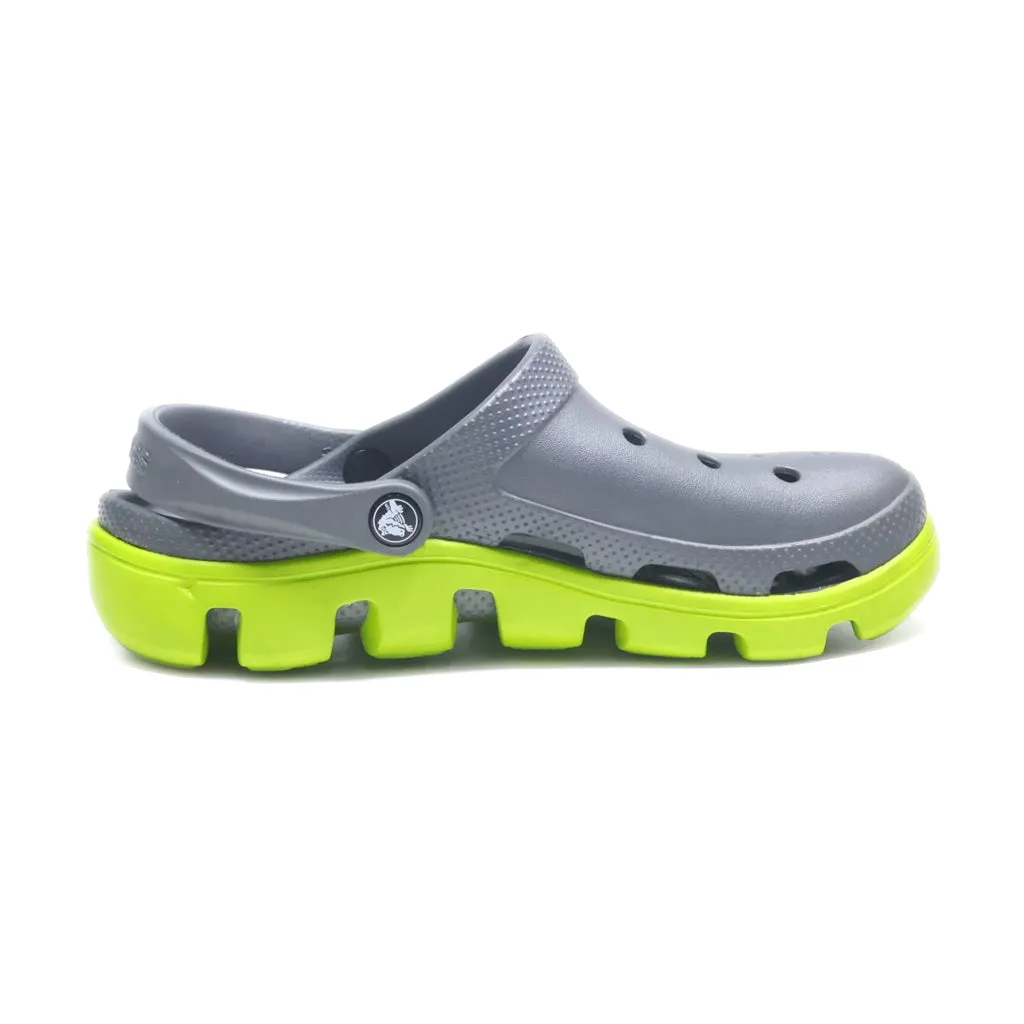 Crocs Duet Platform Sandals Eva Grey Colour For Women