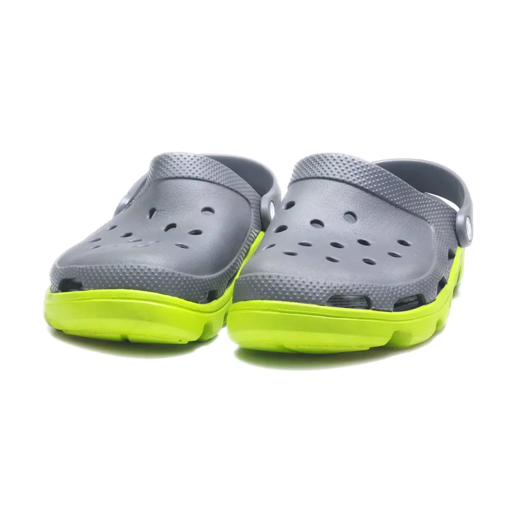 Crocs Duet Platform Sandals Eva Grey Colour For Women