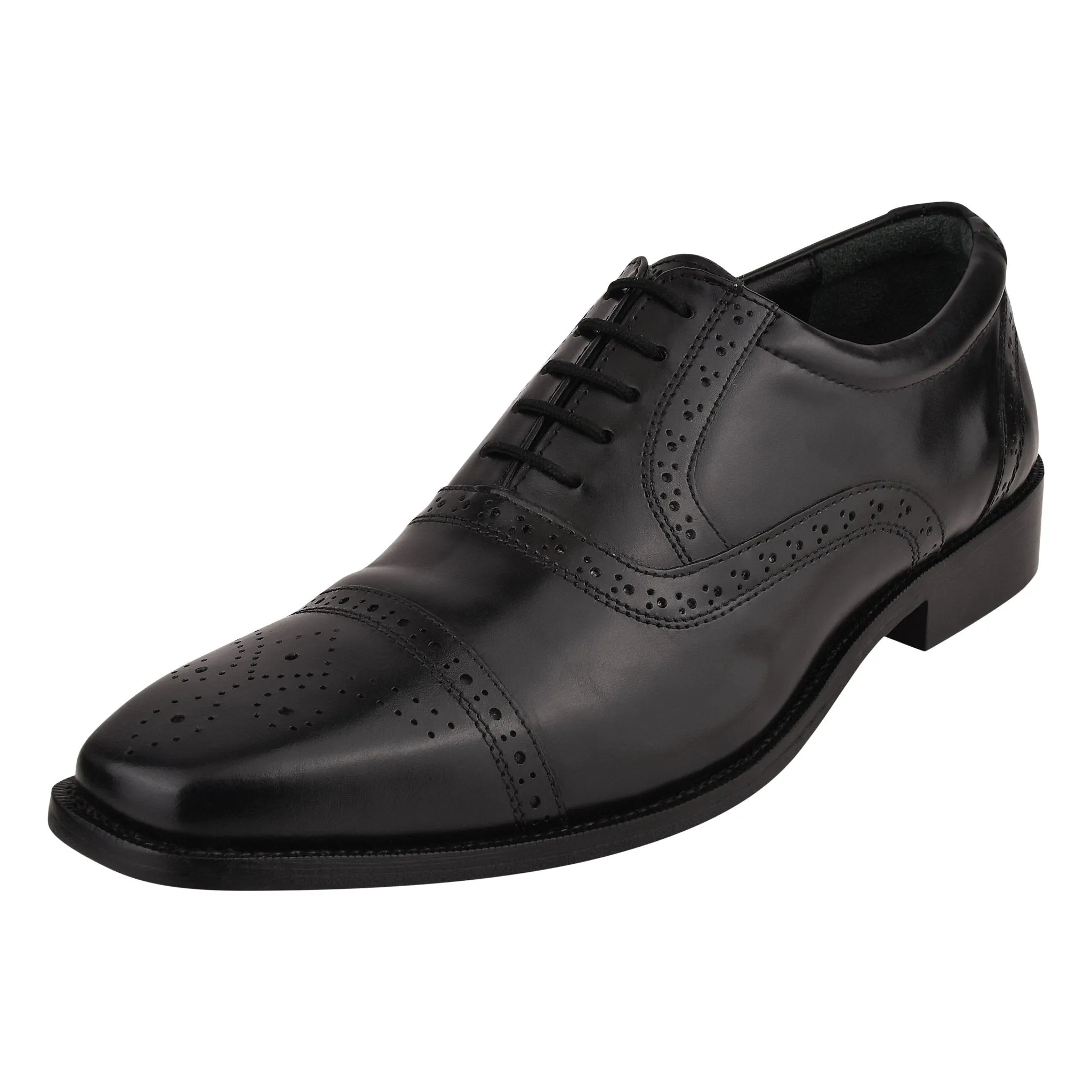 Danis Leather Derby Style Dress Shoes for Men