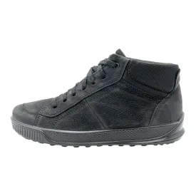 Ecco Byway Ankle Boots Leather Black Colour For Men