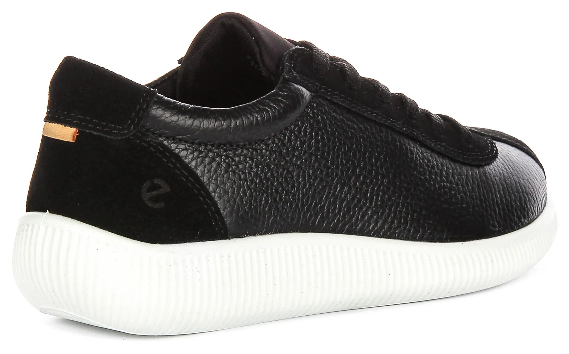 Ecco Soft Zero W In Black White For Women