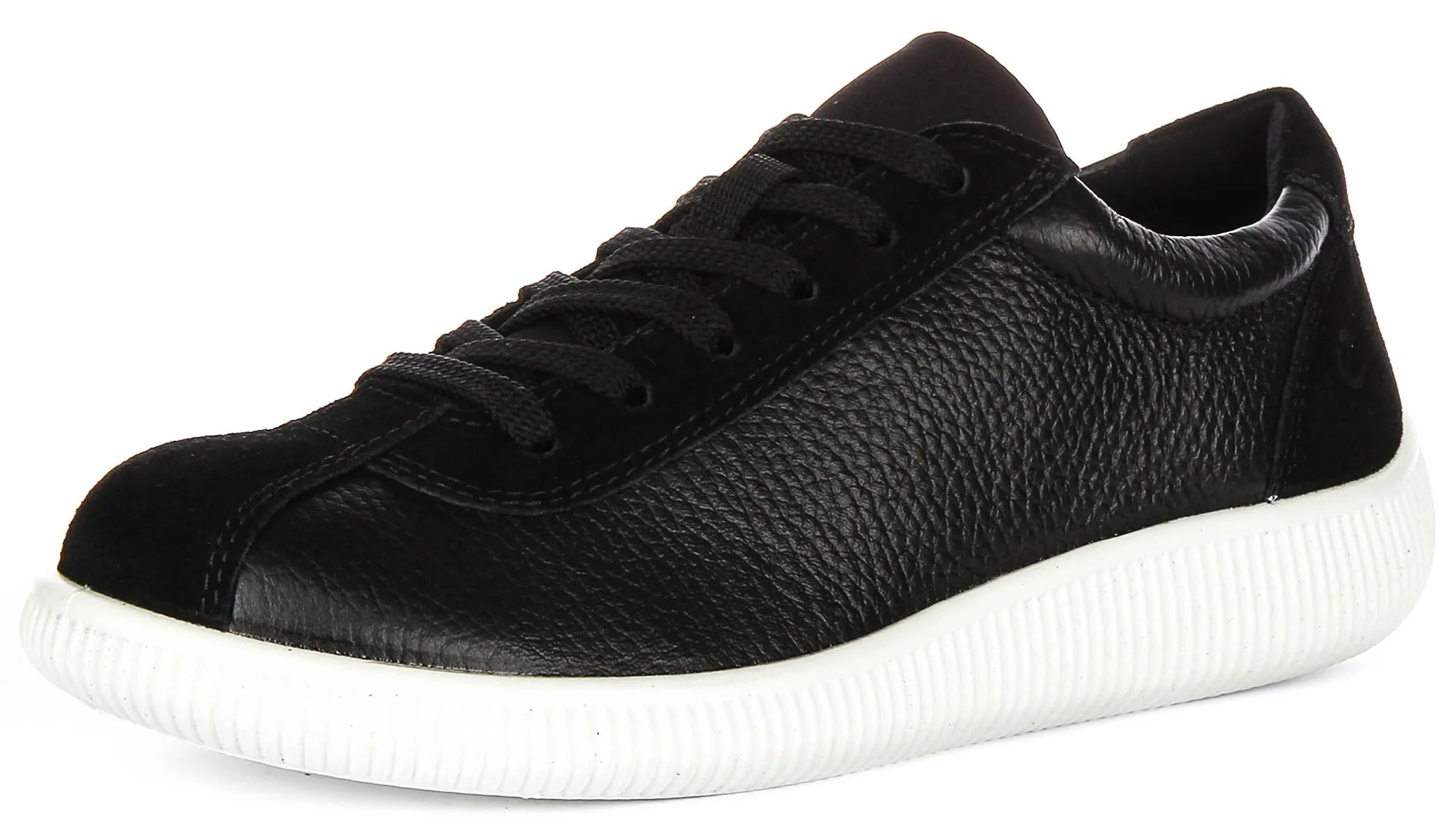 Ecco Soft Zero W In Black White For Women