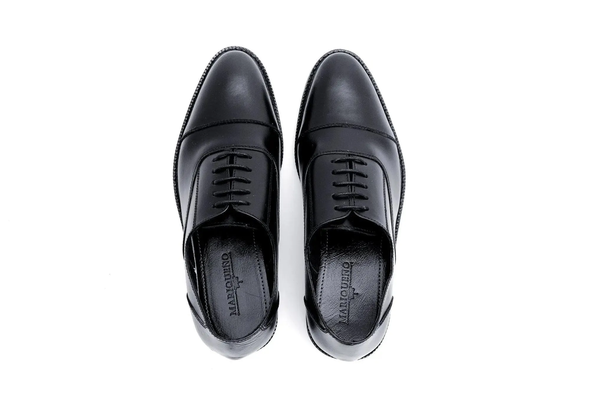 FELIX Cap Toe Plain Oxford - Black