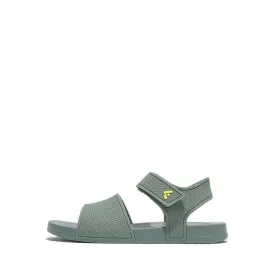 Fitflop Iqushion Kid's Junior Ergonomic Back-Strap Sandals - Greystone