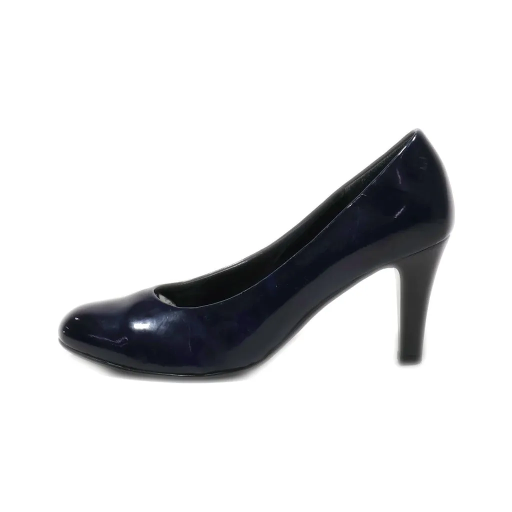 Gabor Mid-Heel Shoes Latex Blue Colour For Women