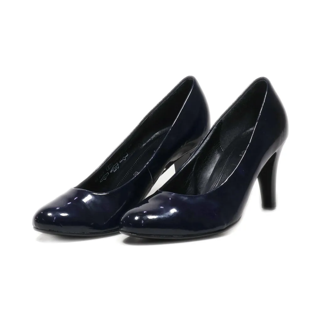 Gabor Mid-Heel Shoes Latex Blue Colour For Women