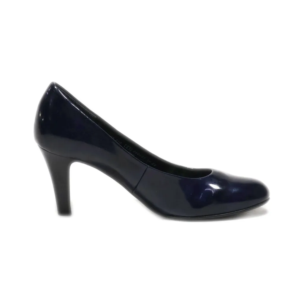 Gabor Mid-Heel Shoes Latex Blue Colour For Women