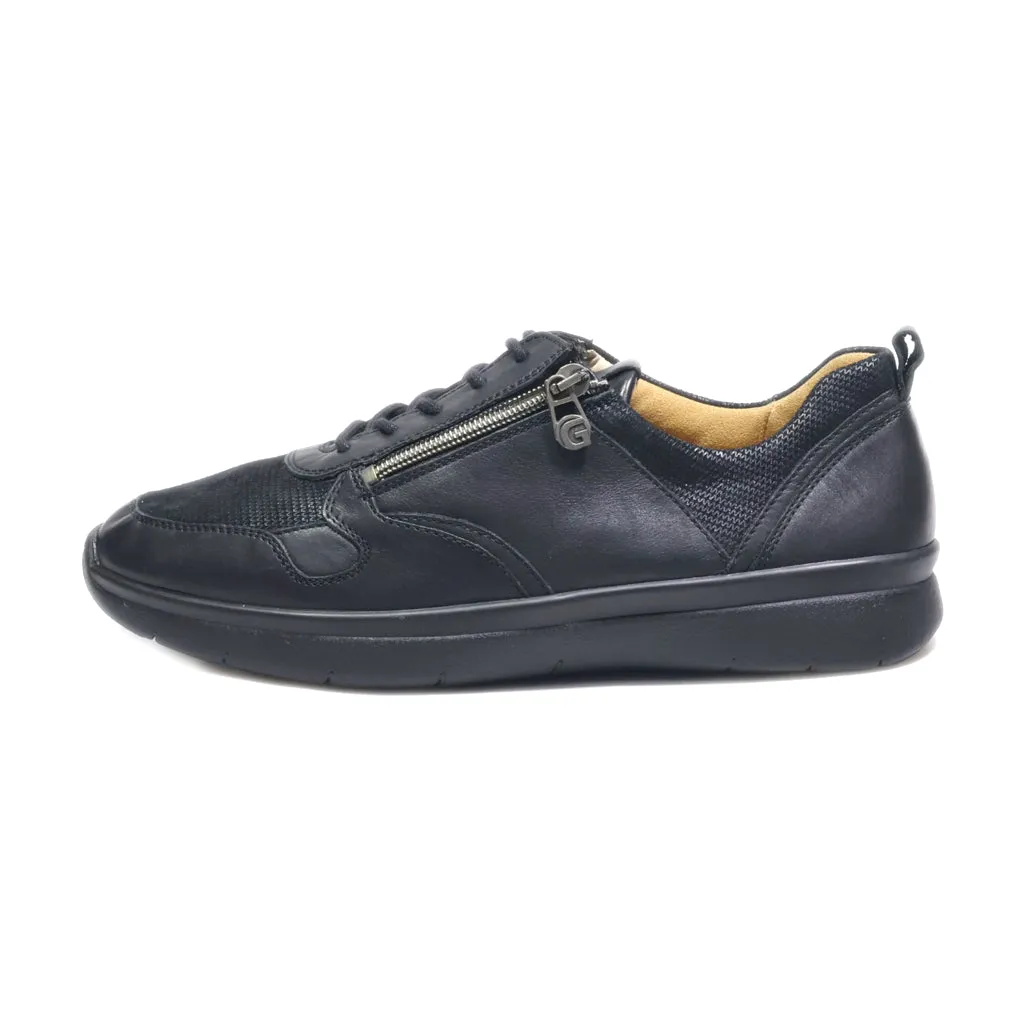 Ganter Lace Ups Leather Black Colour For Women