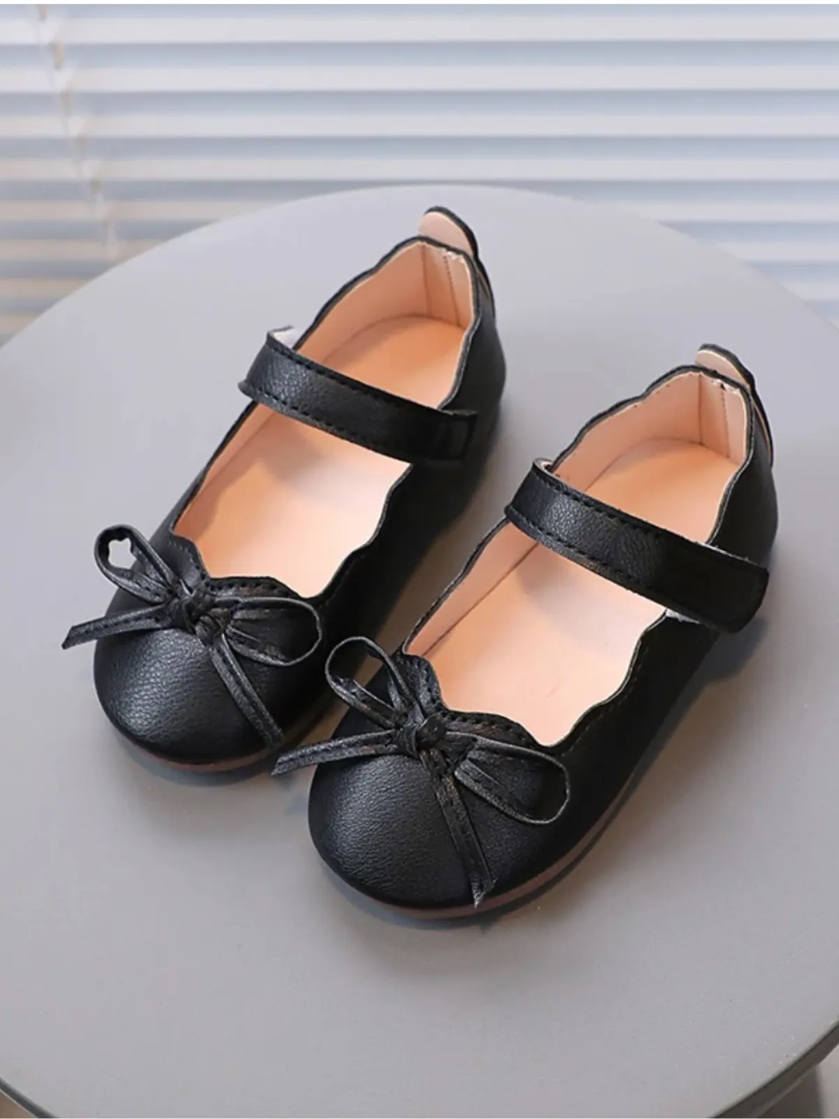 Girls Bowknot Strap Ballet Flats By Liv and Mia