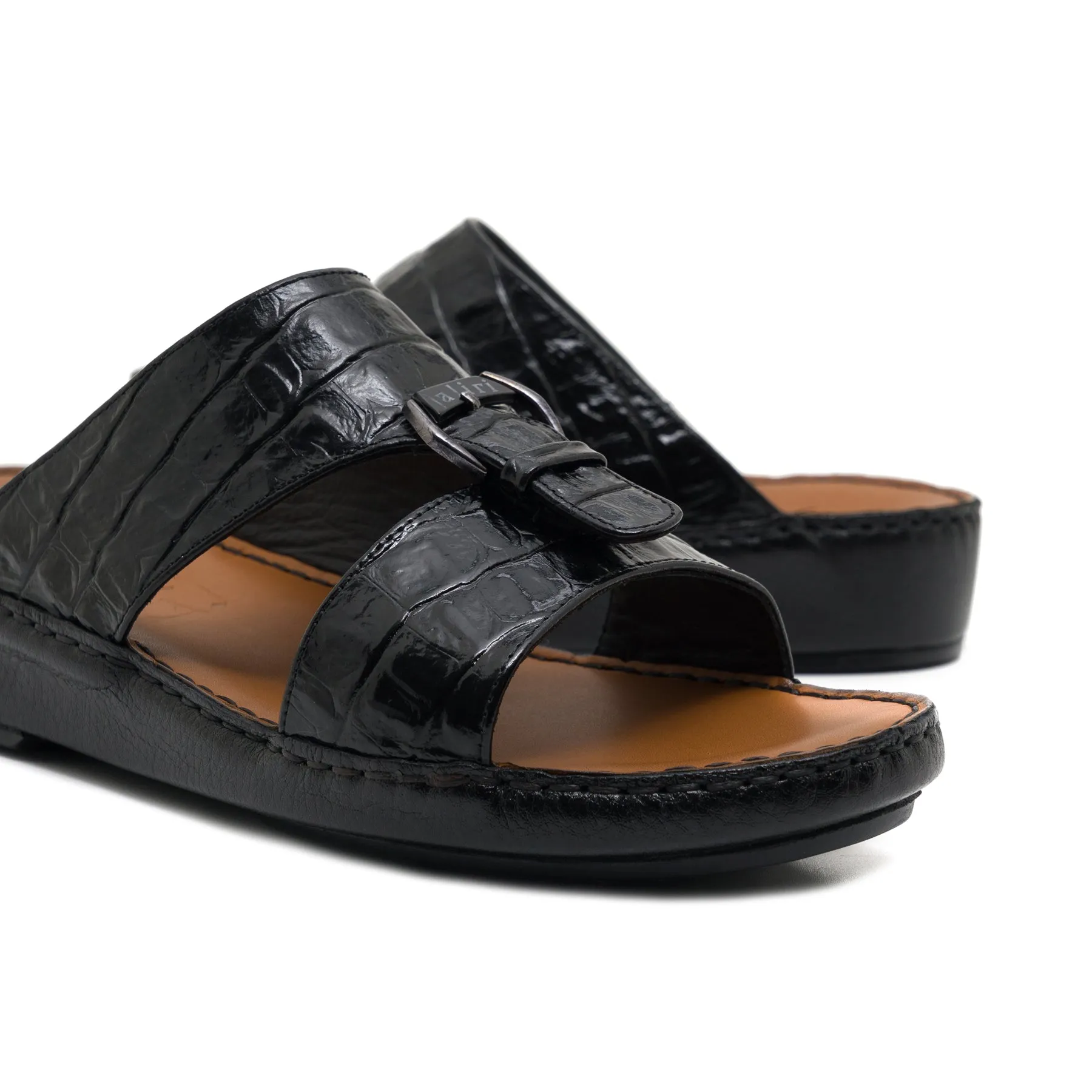 Glauco Black Sandal