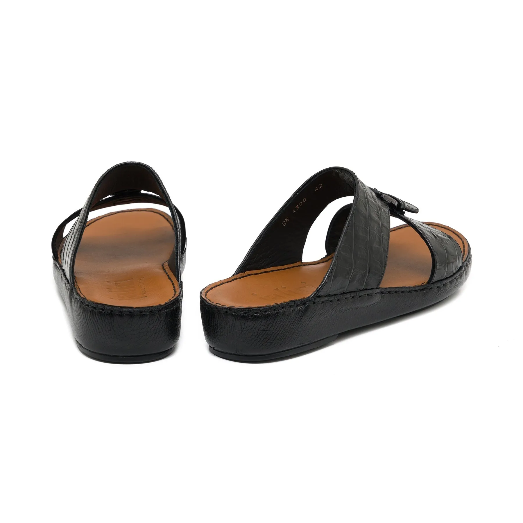 Glauco Black Sandal