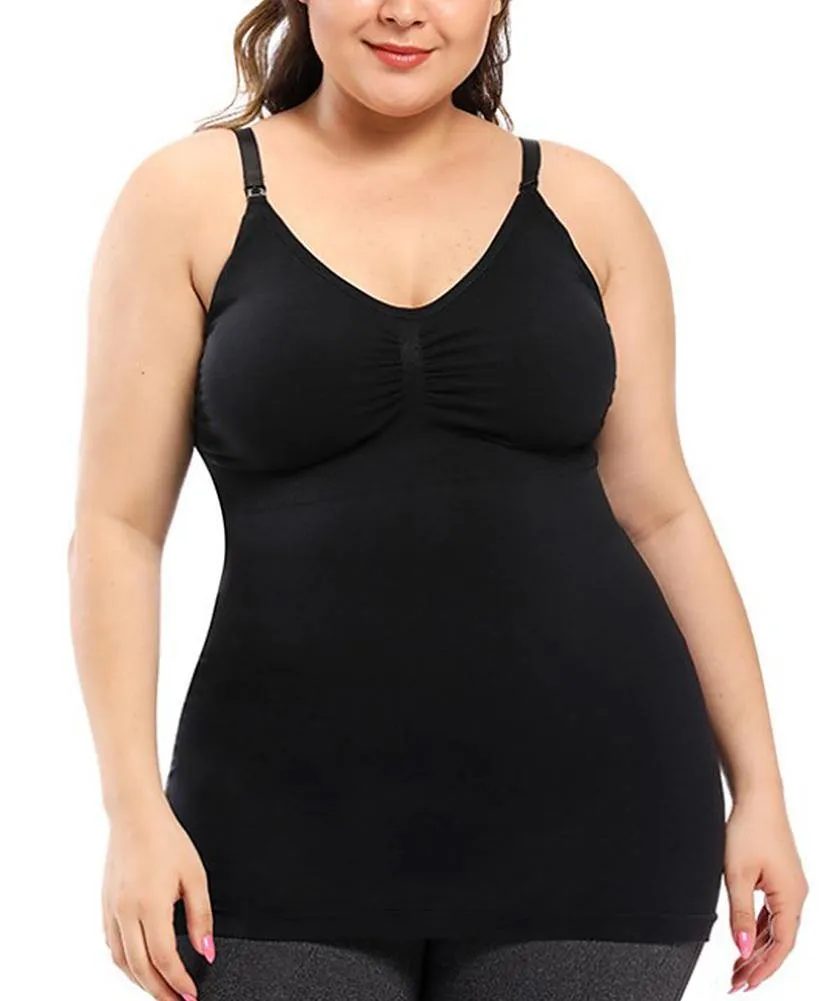 iLoveSIA 3PACK Plus Size comfortable breathable Nursing Tank Top