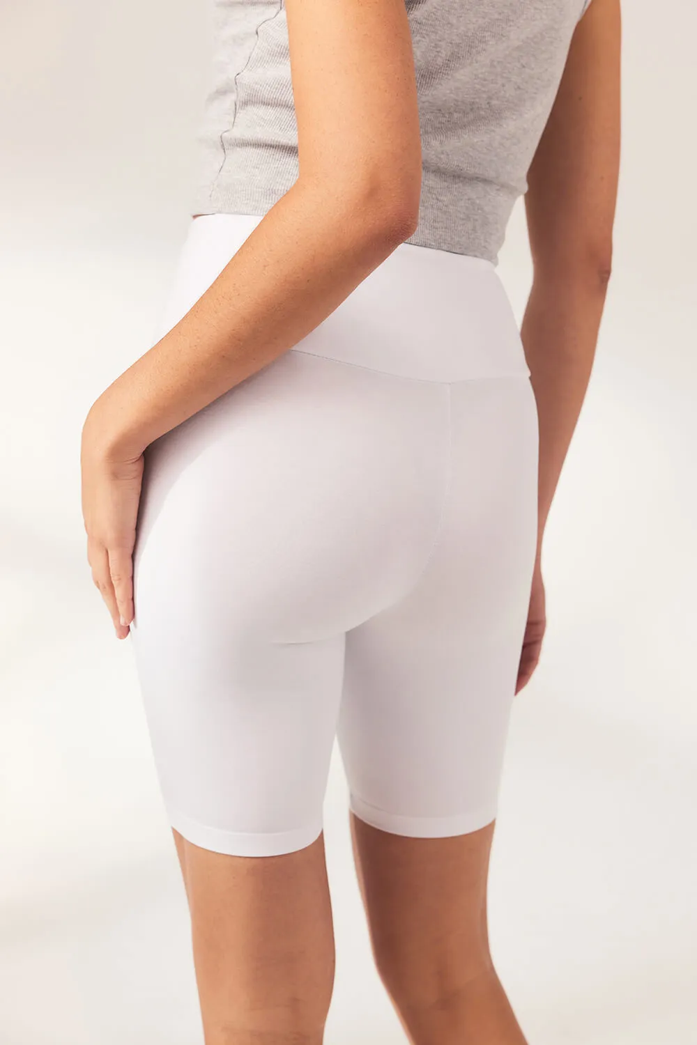 Lightweight Everyday Cycling Shorts - White