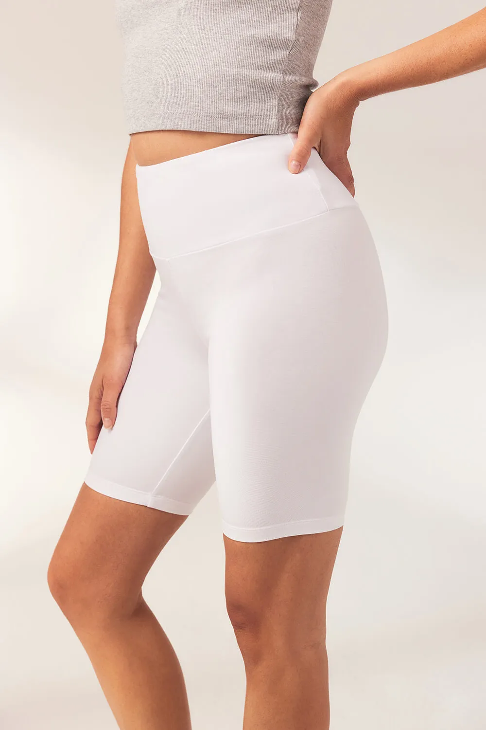 Lightweight Everyday Cycling Shorts - White