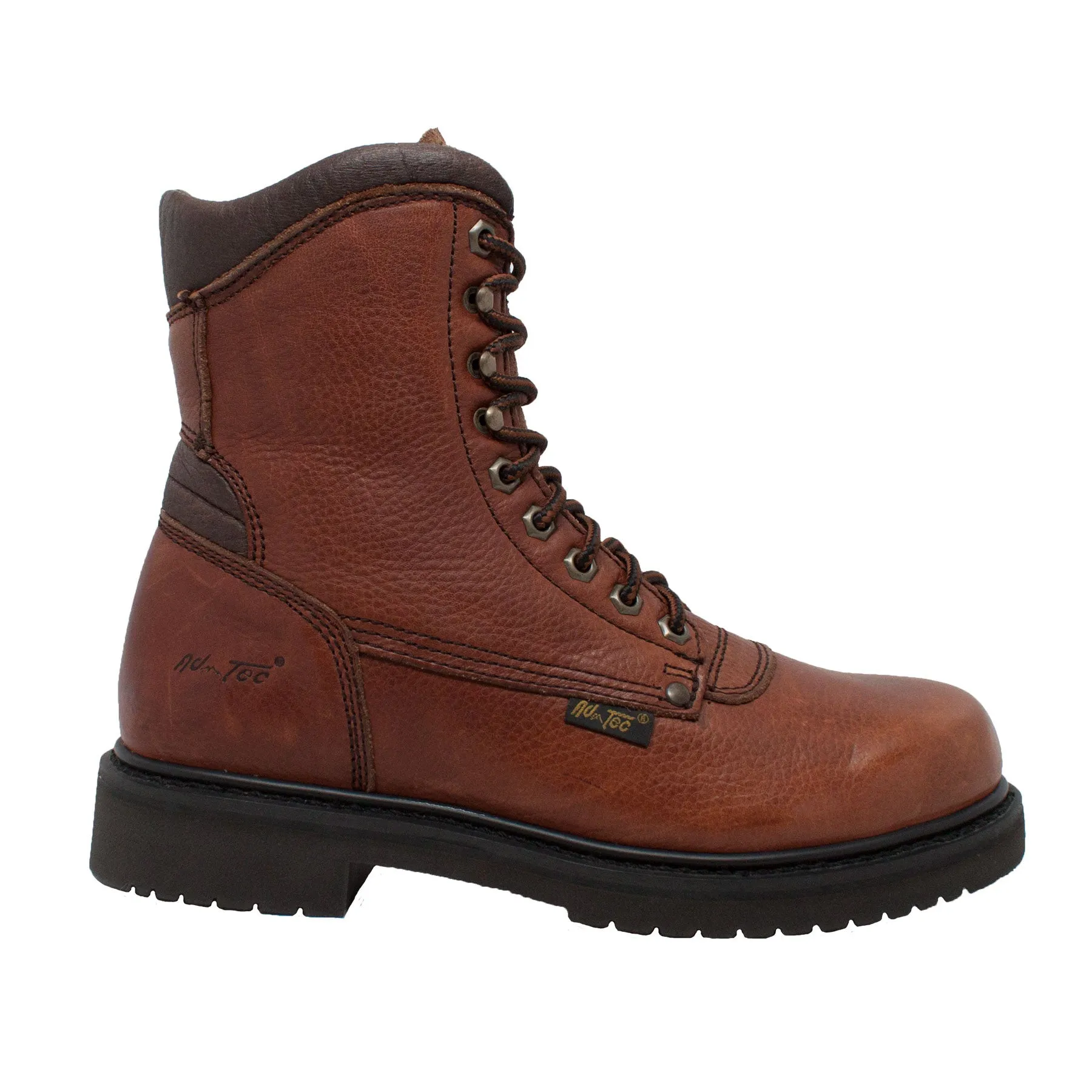 Men's 8" Brown Work Boot - 1623