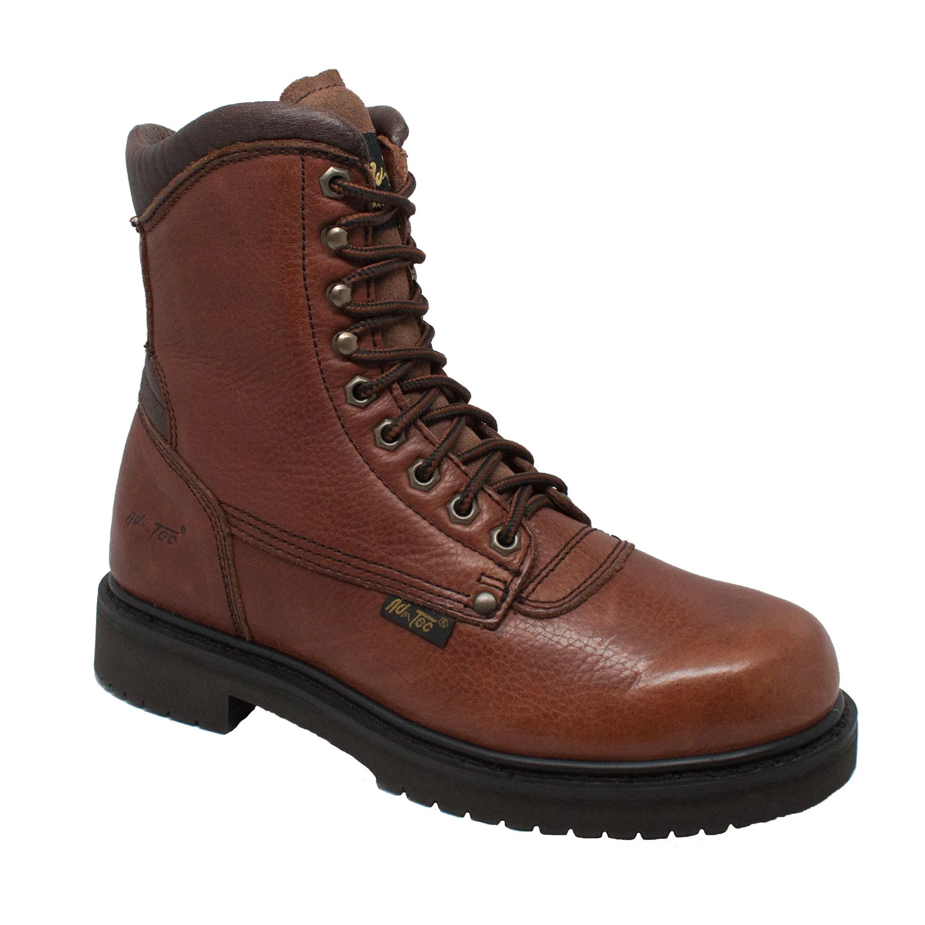 Men's 8" Brown Work Boot - 1623