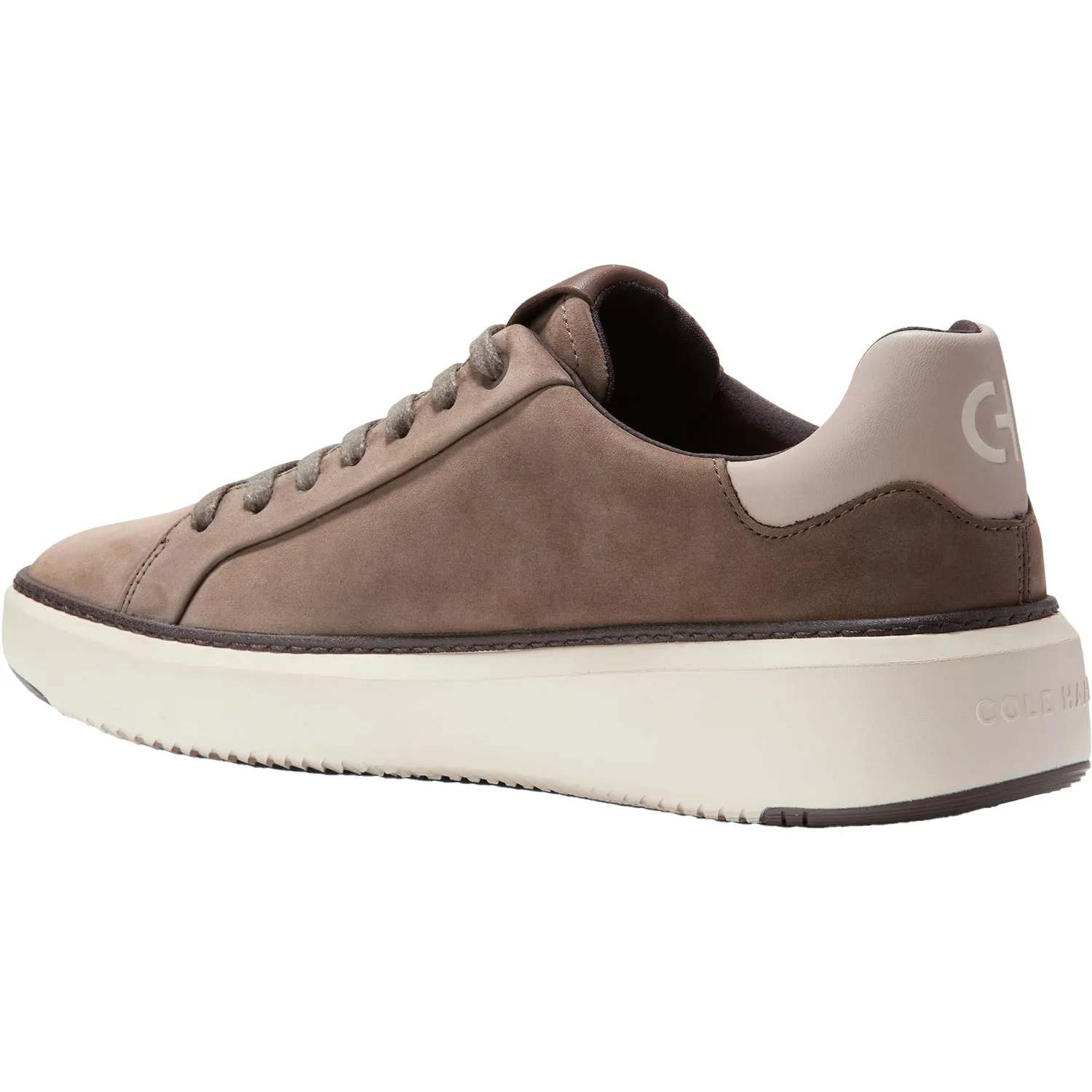 Men's Cole Haan GrandPro Topspin Sneaker Lava Nubuck/Oxford Tan Leather