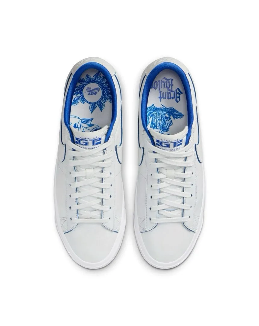 Nike SB Blazer Low Pro GT PRM - Summit White / Game Royal