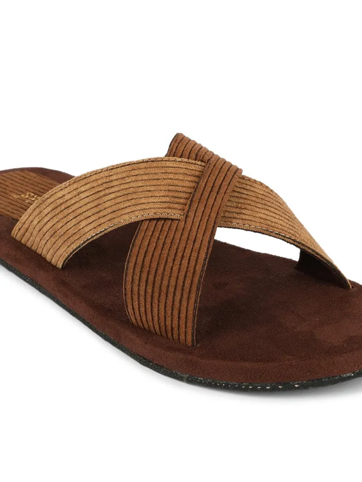 Paaduks Ben Crossover Corduroy Slides for Men