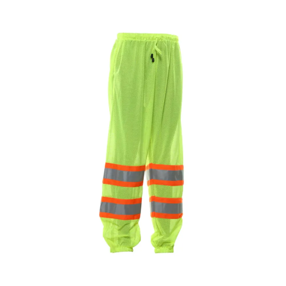 Reflective Apparel® Hi-Vis Poly Mesh Pants Pass Through Pockets - ANSI Class E - 701CS