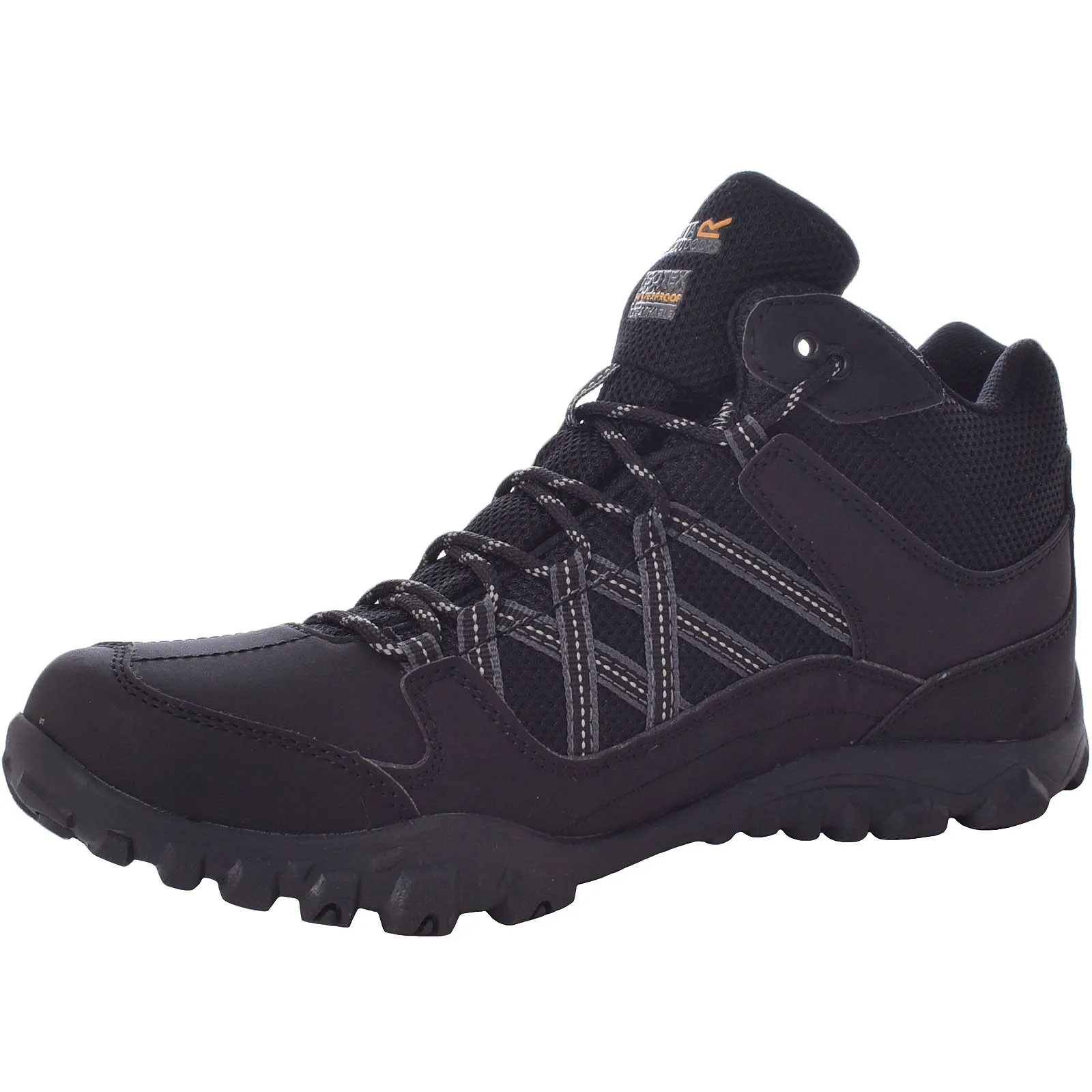 Regatta Mens Edgepoint Waterproof Walking Boots - Black