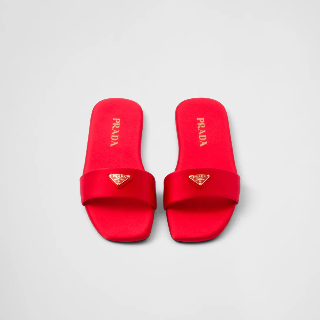 Satin slides