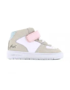 Shoesme BN23S001 A Beige White Pink