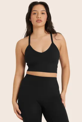 SPORTBODY® Y CAMI BRA - ONYX