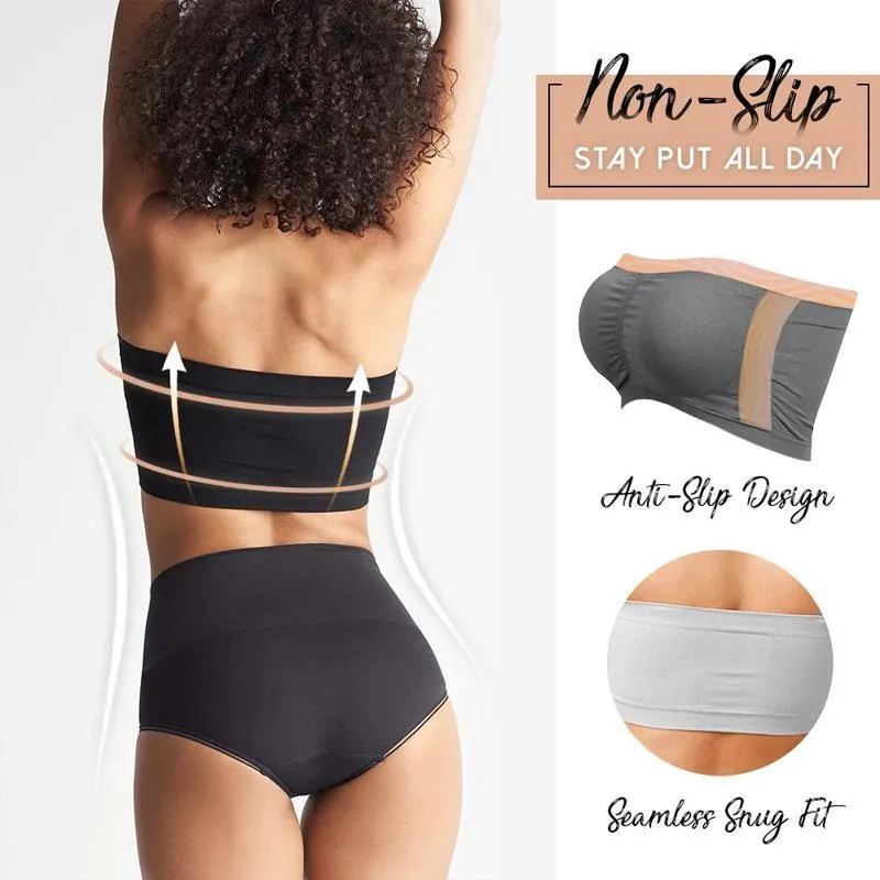 Supportive Seamless Bandeau Bra