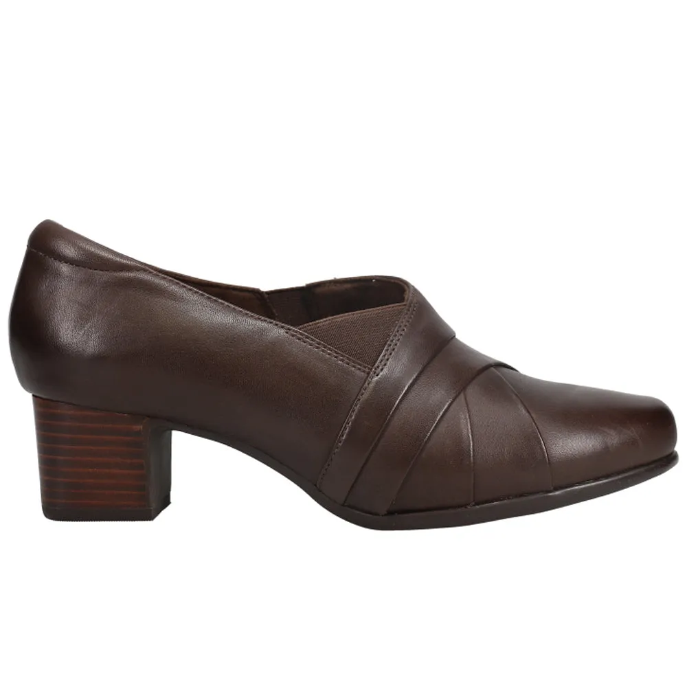 Un Damson Adele Block Heel Pumps