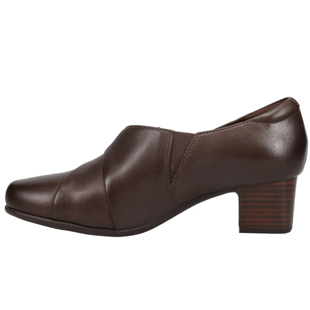 Un Damson Adele Block Heel Pumps