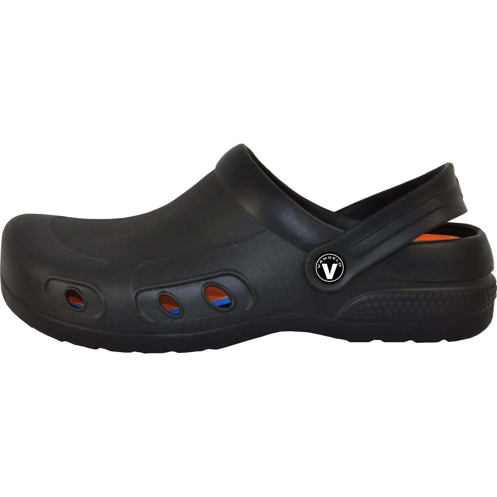 VANGELO Women Slip Resistant Clog RITZ Black