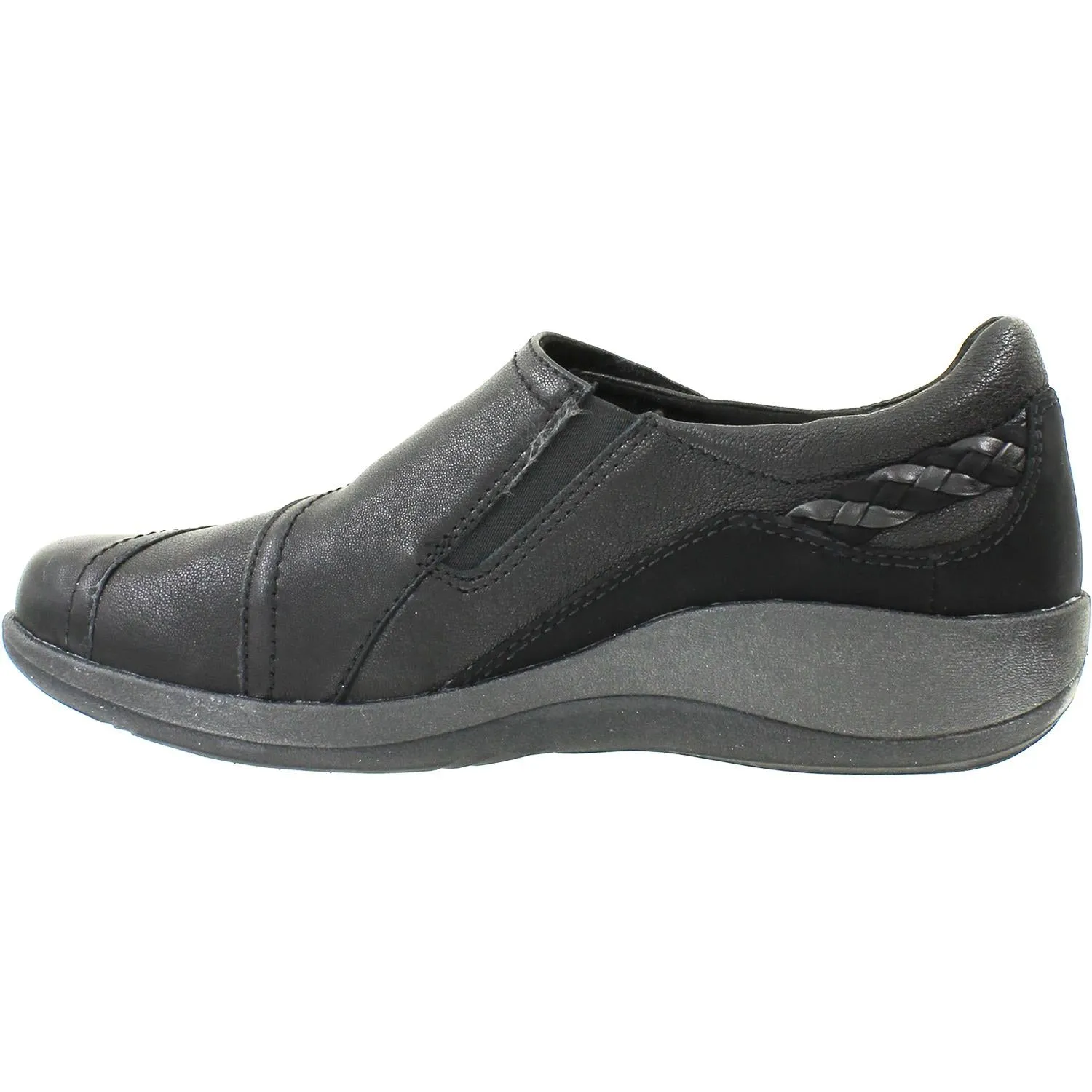 Women's Aetrex Karina Black Leather